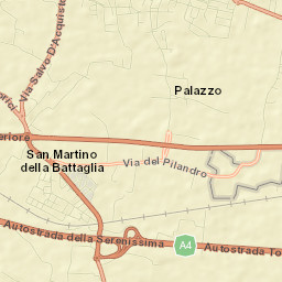 San Martino della Battaglia Street Map