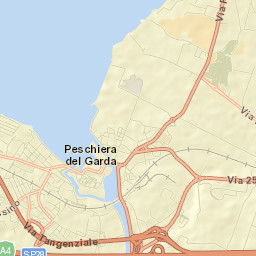 Peschiera del Garda Street Map