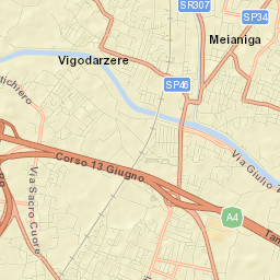 Vigodarzere Street Map