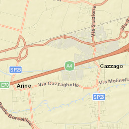 Cazzago-Ex Polo Street Map