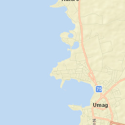 Umag-Umago Street Map