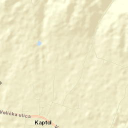 Kaptol Street Map