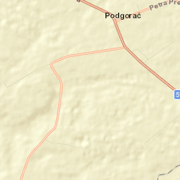 Podgorač Street Map