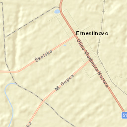 Ernestinovo Street Map