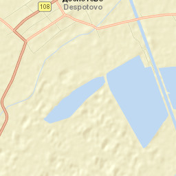 Despotovo Street Map