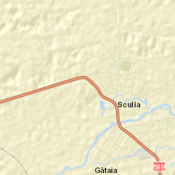 Gătaia Street Map