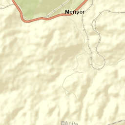 Comuna Băniţa Street Map