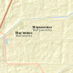 Mar’yanovka Street Map