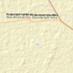 Novogrigoryevka Street Map