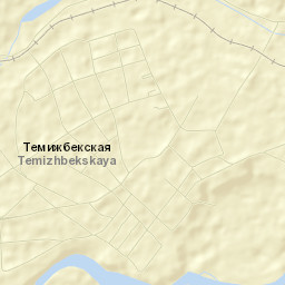 Temizhbekskaya Street Map