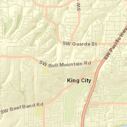 King City Street Map