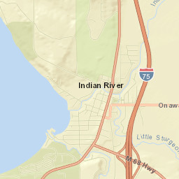 Indian River Street Map