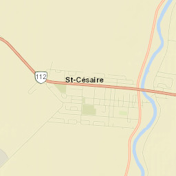 Saint-Césaire Street Map