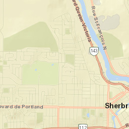 Sherbrooke Street Map