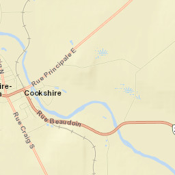 Cookshire Street Map