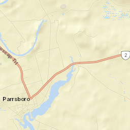 Parrsboro Street Map