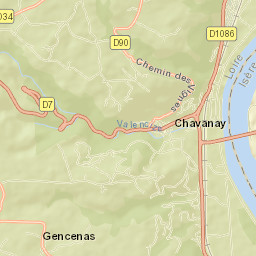 Chavanay Street Map