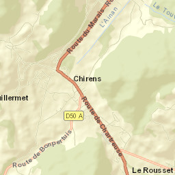 Chirens Street Map