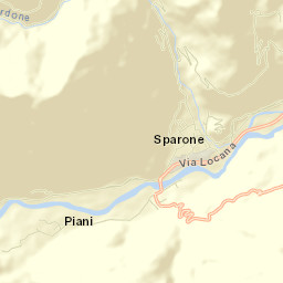 Sparone Street Map