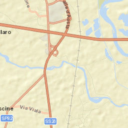 Romano Canavese Street Map