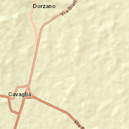 Dorzano Street Map