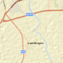 Lumellogno Street Map