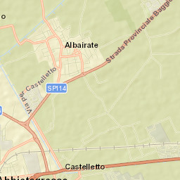 Albairate Street Map