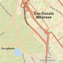 Chiaravalle Street Map