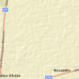 Nosadello Street Map