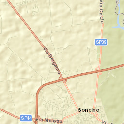 Soncino Street Map