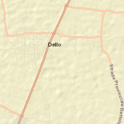 Dello Street Map