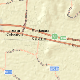 Caldiero Street Map