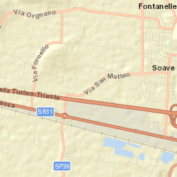 Soave Street Map