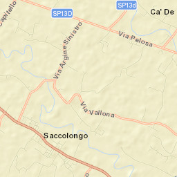 Saccolongo Street Map