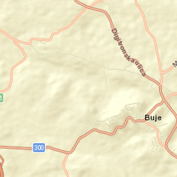Buje Street Map
