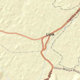 Lipik Street Map