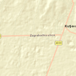 Kutjevo Street Map