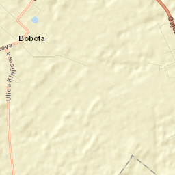 Bobota Street Map
