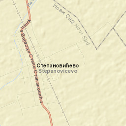 Stepanovićevo Street Map