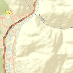 Oraş Buşteni Street Map