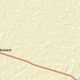 Comuna Măxineni Street Map