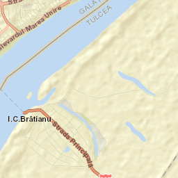 Comuna I.C.Brãtianu Street Map