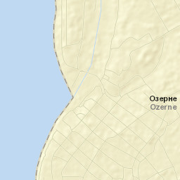Ozerne Street Map