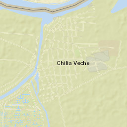 Chilia Veche Street Map