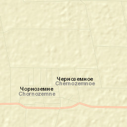 Chernozemnoye Street Map