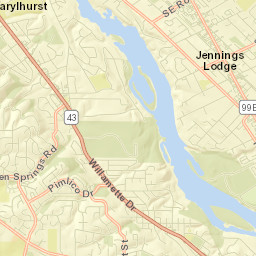 Jennings Lodge Street Map