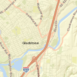 Gladstone Street Map