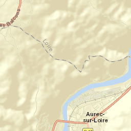 Aurec-sur-Loire Street Map