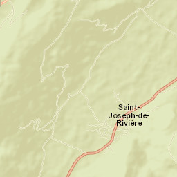 Saint-Joseph-de-Rivière Street Map