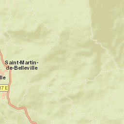 Saint-Martin-de-Belleville Street Map